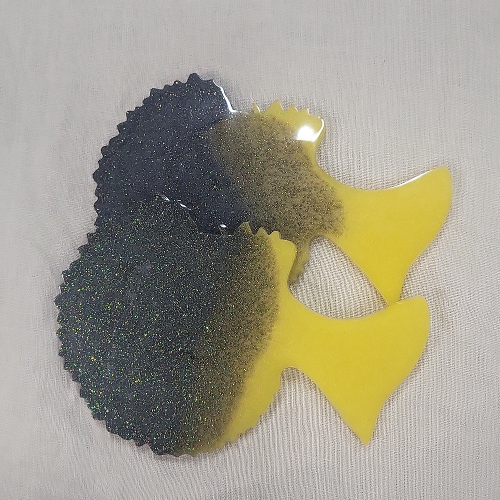 Resin coaster